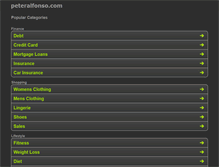 Tablet Screenshot of download.peteralfonso.com